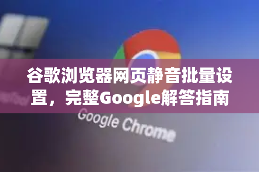 谷歌浏览器网页静音批量设置，完整Google解答指南