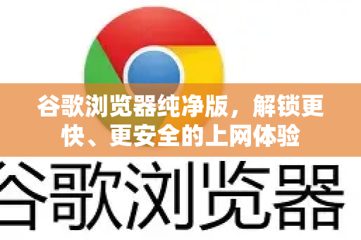 谷歌浏览器纯净版，解锁更快、更安全的上网体验