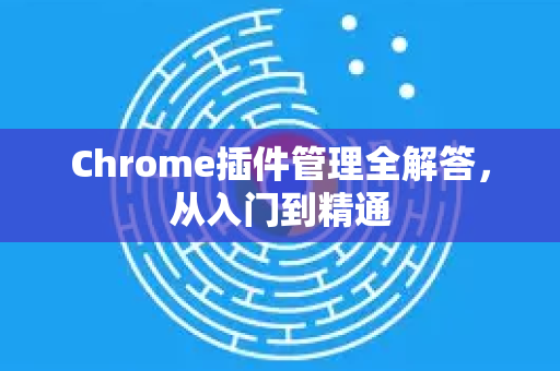 Chrome插件管理全解答，从入门到精通